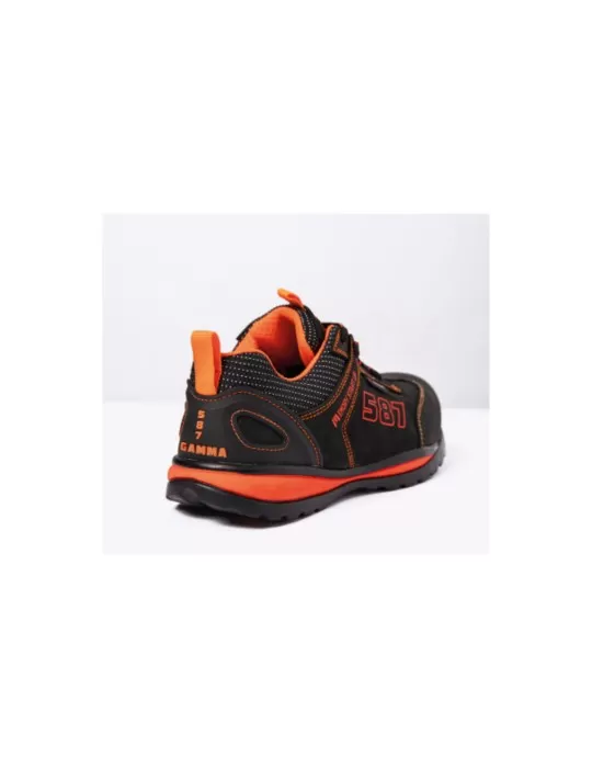 Scarpa bassa nabuk nera S3 SRA