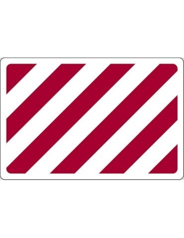 Aluminium flat sign 300x200