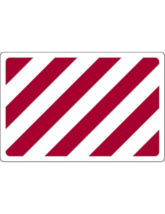 Aluminium flat sign 300x200