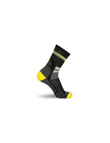 Black mid-length sock