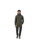 Green soft-shell jacket with detachable hood &quot;Uragan&quot;