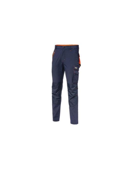 Hosen "Papete" blau/orange
