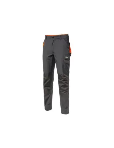 Pantalone &quot; Papete &quot; grigio/arancio